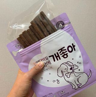 My Pet Care 천연단백질 치아건강에 개좋아 — 5점을 준 리뷰어가 2021년 1월 올린 사용 사진