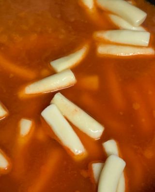 응큼떡볶이 — 5점을 준 리뷰어가 2021년 3월 올린 사용 사진
