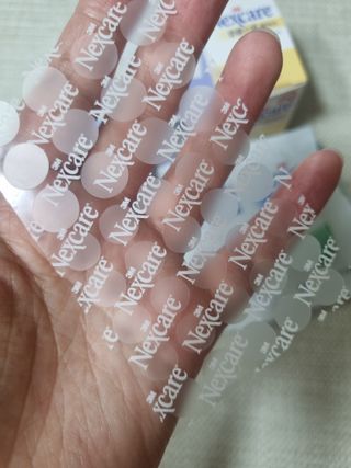 3M 넥스케어 블레미쉬 여드름패치 릴리프 111매(짜기 전 케어) +알코올스왑 증정 — 5점을 준 리뷰어가 2024년 5월 올린 사용 사진