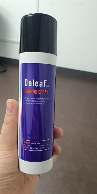 달리프 글램 샤이닝 스프레이 150ml — 4.5점을 준 리뷰어가 2021년 1월 올린 사용 사진