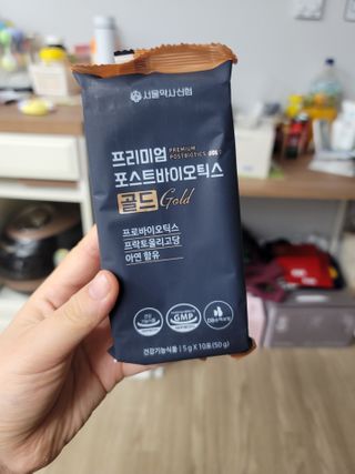 서울약사신협_프리미엄포스트바이오틱스골드_5g x 50포 — 5점을 준 리뷰어가 2021년 1월 올린 사용 사진