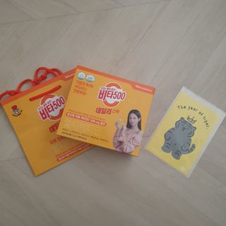 광동제약 [광동] 비타500데일리스틱 70포X2개 + 뚱랑이엽서 + 쇼핑백 증정 — 5점을 준 리뷰어가 2022년 1월 올린 사용 사진