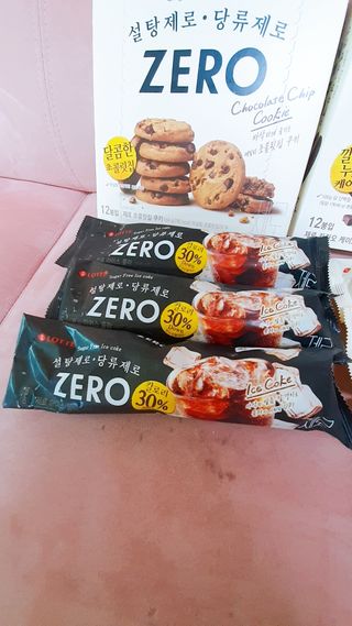 ZERO (초콜릿 칩 쿠키, 카카오 케이크, 후르츠 젤리, 아이스 콜라, 아이스 초코바) — 5점을 준 리뷰어가 2022년 6월 올린 사용 사진