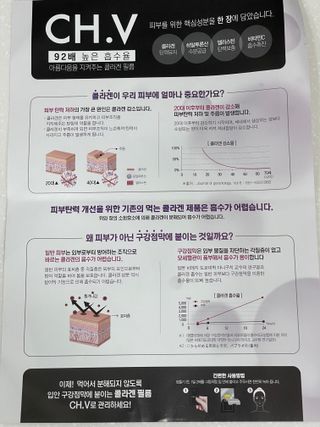 프리마인 귀족의 콜라겐, 92배 흡수율. 럭셔리 프리미엄 CH.V콜라겐필름 30매 — 3.5점을 준 리뷰어가 2021년 8월 올린 사용 사진