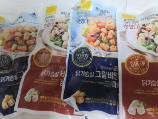 굽네몰 [굽네] 닭가슴살 비엔나 2종 8팩 — 5점을 준 리뷰어가 2021년 9월 올린 사용 사진