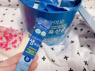서울약사신협_프로바이오생유산균_2.5G x 100포 — 5점을 준 리뷰어가 2021년 5월 올린 사용 사진