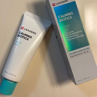 리더스코스메틱 리더스 카밍 바이오틱스 크림 마스크 — 5점을 준 리뷰어가 2021년 5월 올린 사용 사진