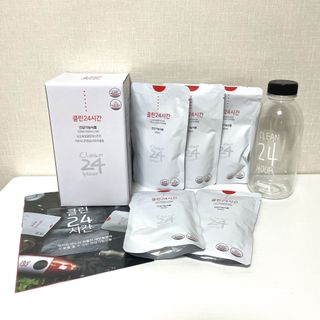 클린24시간 1BOX(5포) + 전용보틀(500ml) — 5점을 준 리뷰어가 2022년 8월 올린 사용 사진