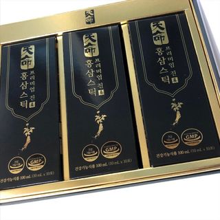 헬스업_천명진프리미엄홍삼스틱_10ml x 30포 — 5점을 준 리뷰어가 2021년 1월 올린 사용 사진