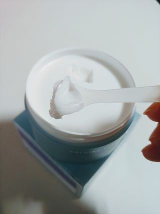 리더스코스메틱 리더스 카밍 클리어 밀크 필 클렌즈 밤 — 3점을 준 리뷰어가 2021년 1월 올린 사용 사진