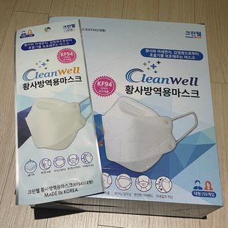 나무드 [50매입] 국내생산 KF94 크린웰 황사방역용 마스크 대형 — 5점을 준 리뷰어가 2022년 4월 올린 사용 사진