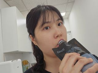 일일하우 슬리밍 플랜B 고소한 귀리맛, 진한 카카오맛 (체중조절식) — 5점을 준 리뷰어가 2023년 6월 올린 사용 사진