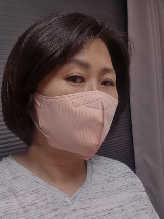 [애니가드] 셋업 메베마스크라이트  (대형 4컬러 + 중형 4컬러) — 5점을 준 리뷰어가 2022년 7월 올린 사용 사진