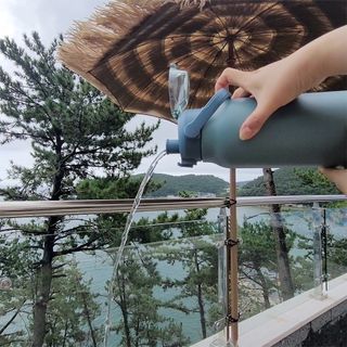 모즈스웨덴 MOZ 스웨덴 316 스텐 대용량 원터치 손잡이 보냉보온병 — 5점을 준 리뷰어가 2023년 8월 올린 사용 사진