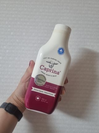 카프리나 프레쉬 산양밀크 어메이징 바디워시 500ml (오리지널향) — 4.5점을 준 리뷰어가 2023년 5월 올린 사용 사진