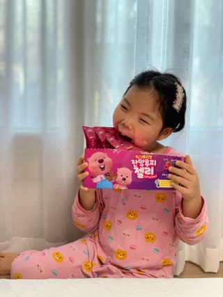 [팔도] 잔망루피젤리 믹스베리맛 42g 8개 — 5점을 준 리뷰어가 2022년 2월 올린 사용 사진