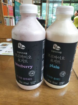 숲골 임실치즈마을 프로바이오 요거트 900ml — 5점을 준 리뷰어가 2021년 8월 올린 사용 사진