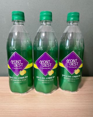 몽베스트 Montbest with Sparkling water Lemon OR Lime 20병(랜덤) — 5점을 준 리뷰어가 2022년 9월 올린 사용 사진