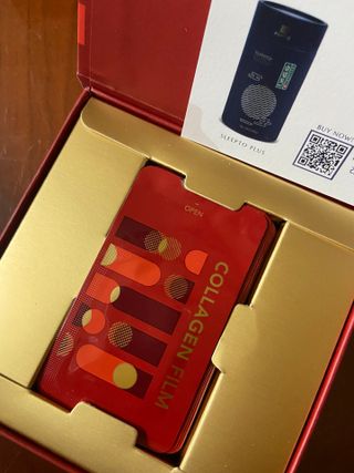 프리마인 귀족의 콜라겐, 92배 흡수율. 럭셔리 프리미엄 셀라브 콜라겐필름 30매 — 4점을 준 리뷰어가 2022년 6월 올린 사용 사진