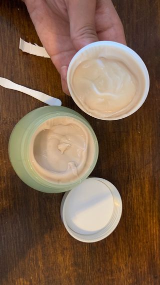 카오리온코스메틱스 사카로미세스와 시카의 만남        릴리피 릴렉싱 크림 진정한 탄력을 경험해보세요 — 5점을 준 리뷰어가 2021년 7월 올린 사용 사진