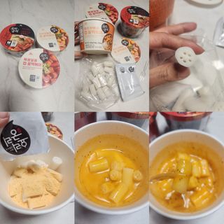 나우  [요리궁리] B타입 ( 매콤, 치즈, 매콤까르보 ) 꽃떡볶이 6개입 세트 — 5점을 준 리뷰어가 2025년 3월 올린 사용 사진