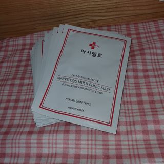 닥터마시멜로 마블러스 멀티 클리닉 마스크 — 5점을 준 리뷰어가 2021년 2월 올린 사용 사진