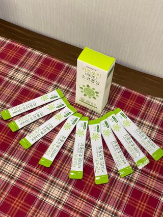 [이뮤니티플러스]우리아이 면역오키, 건강오키 _ 키즈오키 비타민초코홍삼 10포 1box — 5점을 준 리뷰어가 2022년 3월 올린 사용 사진