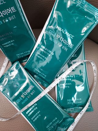 하나마이 이너핏 다이어트 30g x 14포 올인원 체중조절용 쉐이크 / 프락토올리고당+스피루리나 함유 피부탄력 까지~ — 5점을 준 리뷰어가 2023년 3월 올린 사용 사진