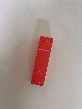 스킨큐어 산다화 카멜리아 안티 링클 멀티밤 — 4점을 준 리뷰어가 2023년 2월 올린 사용 사진