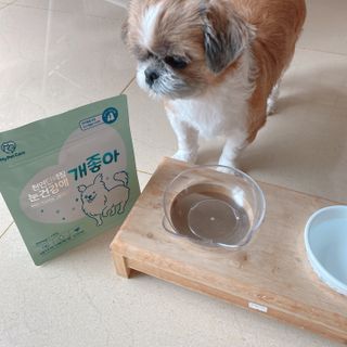 My Pet Care 천연단백질 눈건강에 개좋아 — 5점을 준 리뷰어가 2021년 4월 올린 사용 사진