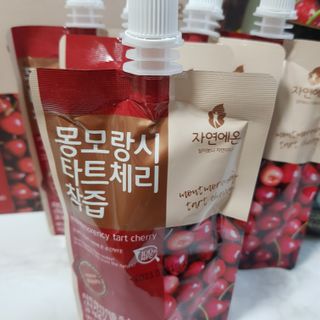 자연에온 몽모랑시 타트체리 3종 세트 구성 - 저분자콜라겐젤리, NFC 착즙주스 — 5점을 준 리뷰어가 2021년 7월 올린 사용 사진