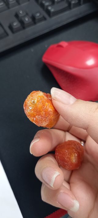 레드닥터 완숙토마토 + 통째로 동결건조한 대추방울토마토 — 5점을 준 리뷰어가 2022년 12월 올린 사용 사진