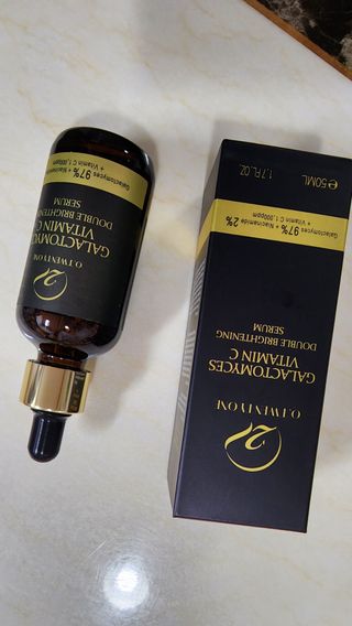 오투에니원 갈락토미세스 비타민 C 더블 브라이트닝 세럼 50ml — 4.5점을 준 리뷰어가 2023년 2월 올린 사용 사진