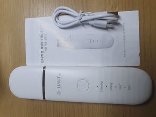디하우트 랩 4 in 1 갈바닉 아쿠아 워터 필링기 스킨스크러버 — 4점을 준 리뷰어가 2021년 11월 올린 사용 사진