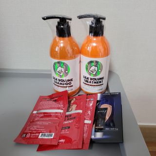썸헤어 / SUMHAIR 썸헤어 실크 볼륨 샴푸+트리트먼트 프룻자스민티 — 5점을 준 리뷰어가 2021년 5월 올린 사용 사진