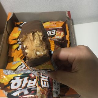 핫브레이크 땅콩카라멜 — 5점을 준 리뷰어가 2023년 5월 올린 사용 사진