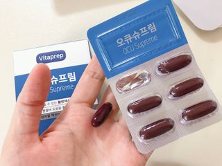 뉴트리션팩토리 비타프렙 오큐슈프림 루테인 오메가3 1050mg — 3.5점을 준 리뷰어가 2021년 10월 올린 사용 사진