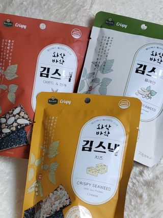 더빈트 와삭바삭 김스낵 — 5점을 준 리뷰어가 2023년 1월 올린 사용 사진