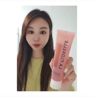 라플로렐 프로방스 로즈 폼클렌저 — 5점을 준 리뷰어가 2022년 3월 올린 사용 사진