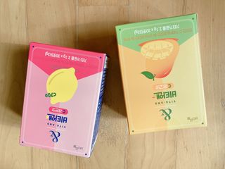 비타앤C 레몬맛, 망고맛 — 5점을 준 리뷰어가 2021년 4월 올린 사용 사진