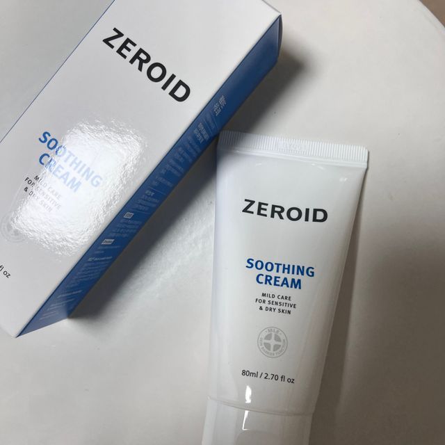 제로이드 수딩 크림 리뷰 사진