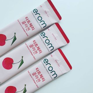 이롬 erom 타트체리 콜라겐 — 5점을 준 리뷰어가 2021년 3월 올린 사용 사진