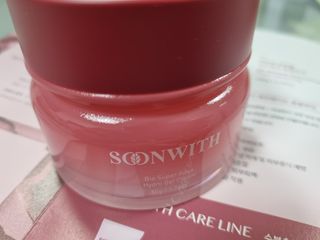 SOONWITH 바이오 수퍼 아쿠아 하이드로 젤 크림 — 5점을 준 리뷰어가 2021년 3월 올린 사용 사진