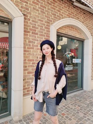 아르보노브라 아르보노 낮노밤노 셔츠 — 5점을 준 리뷰어가 2021년 5월 올린 사용 사진