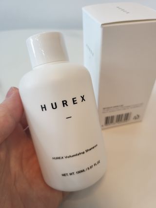 [HUREX] 휴렉스 볼류마이징 탈모완화 기능성 샴푸 150ml x 2개 — 5점을 준 리뷰어가 2021년 9월 올린 사용 사진