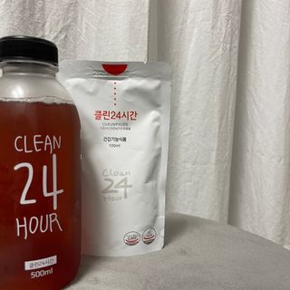클린24시간 1BOX(5포) + 전용보틀(500ml) — 4점을 준 리뷰어가 2023년 7월 올린 사용 사진