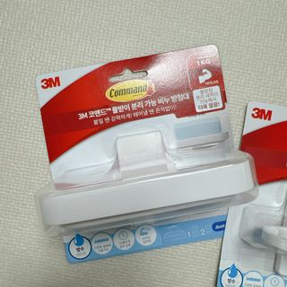 3M 클립이 유연한 칫솔걸이 + 물받이 분리 가능 비누 받침대 — 5점을 준 리뷰어가 2024년 5월 올린 사용 사진