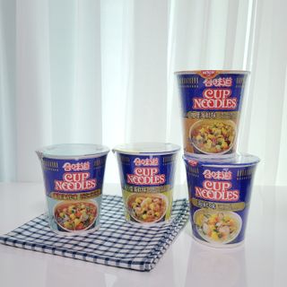NISSIN 닛신 컵누들  4종 - 씨푸드오리지날, 씨푸드 스파이시, 씨푸드 커리, 씨푸드 XO소스 — 5점을 준 리뷰어가 2022년 2월 올린 사용 사진