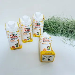 메디웰 페디아드링크 미니 바나나맛 — 5점을 준 리뷰어가 2021년 7월 올린 사용 사진