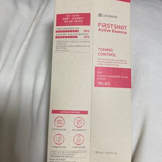 리더스코스메틱 리더스 퍼스트 샷 액티브 에센스 토닝 컨트롤 & 포어 컨트롤 — 4점을 준 리뷰어가 2022년 1월 올린 사용 사진